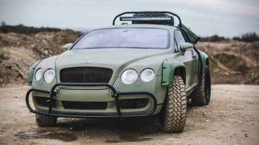 GT-RALLY EDITION - The wildest version of the Bentley Continental has just been auctioned on eBay