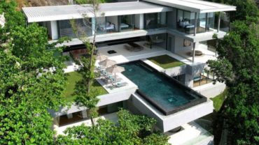 Ultra exclusive Villa Amanzi on the west coast of Phuket, Thailand
