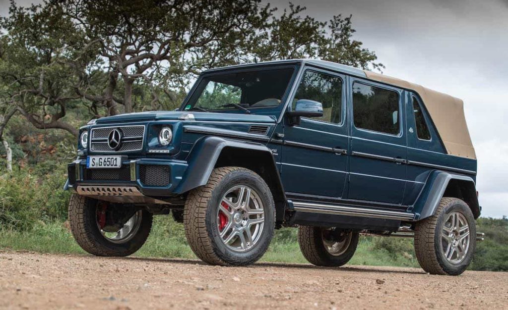 The last model of the 99 Mercedes-Maybach G650 Landaulet will be ...