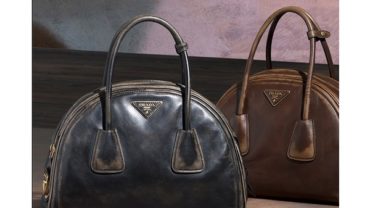 Prada Vintage Calf Leather Tote Bag - New Fall-Winter 2013 Collection