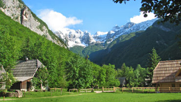 Pristava Lepena Alpine Lodge near Bovec, Soca Valley, Slovenia