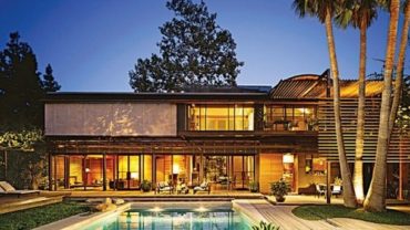 The Beverly Hills home of Demi Moore and ex-husband Aston Kutcher