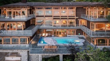 $17,958,500 West Vancouver Palace – the only villa in North America with its own yacht garage