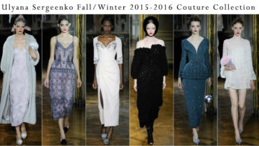 Ulyana Sergeenko Fall-Winter 2015-2016 Couture Collection – Inspired by Russian Fairy Tales
