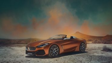 BMW introduces its new sports car Concept Z4 at Pebble Beach 2017