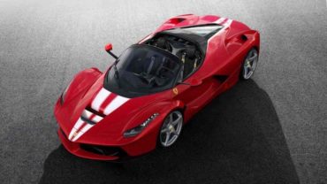 LaFerrari Aperta has just been sold at auction for a record $10 million, all profit donated to an NGO