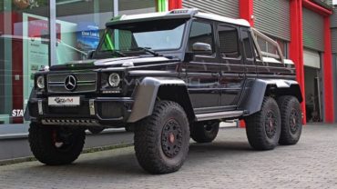 Mercedes-Benz G63 6X6 SUV – incredible 6-wheel monster that can be yours for €688,000!