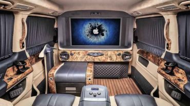 Russian Tuner REDLINE Engineering transform a Mercedes V-Class and a Sprinter into luxurious mobile offices